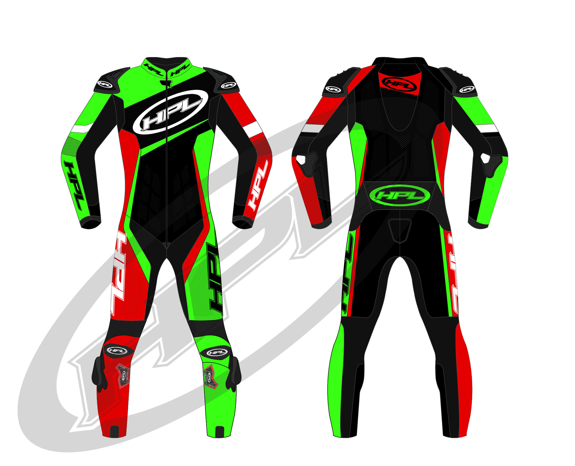 HPL Moto leather Suit