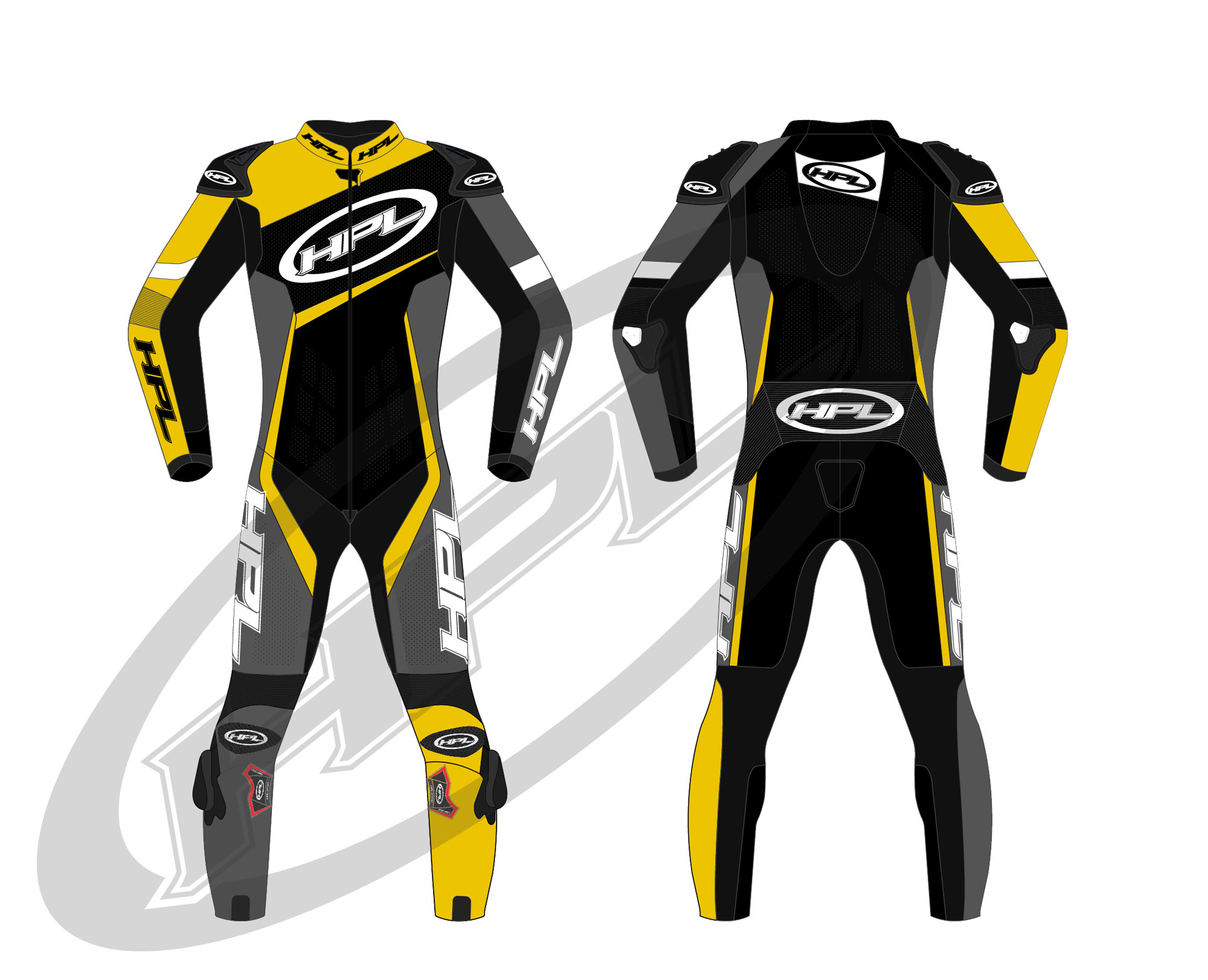 HPL Moto leather Suit